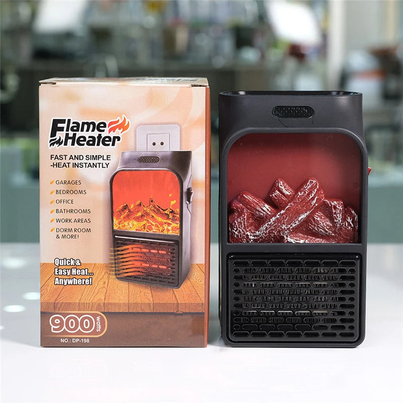 Chimenea Portátil EcoFlame™ - Calidez Eficiente para tu Hogar