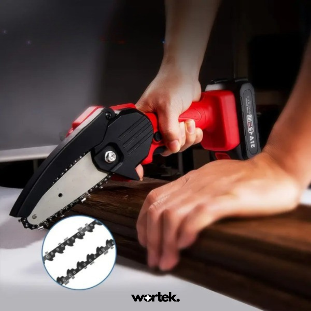 Motosierra de Mano Eléctrica | Batería 48V + Maletin GRATIS