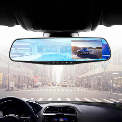 Espejo Retrovisor ClearView Full HD™ con Cámara Trasera - Visión y Seguridad Total - Wortek